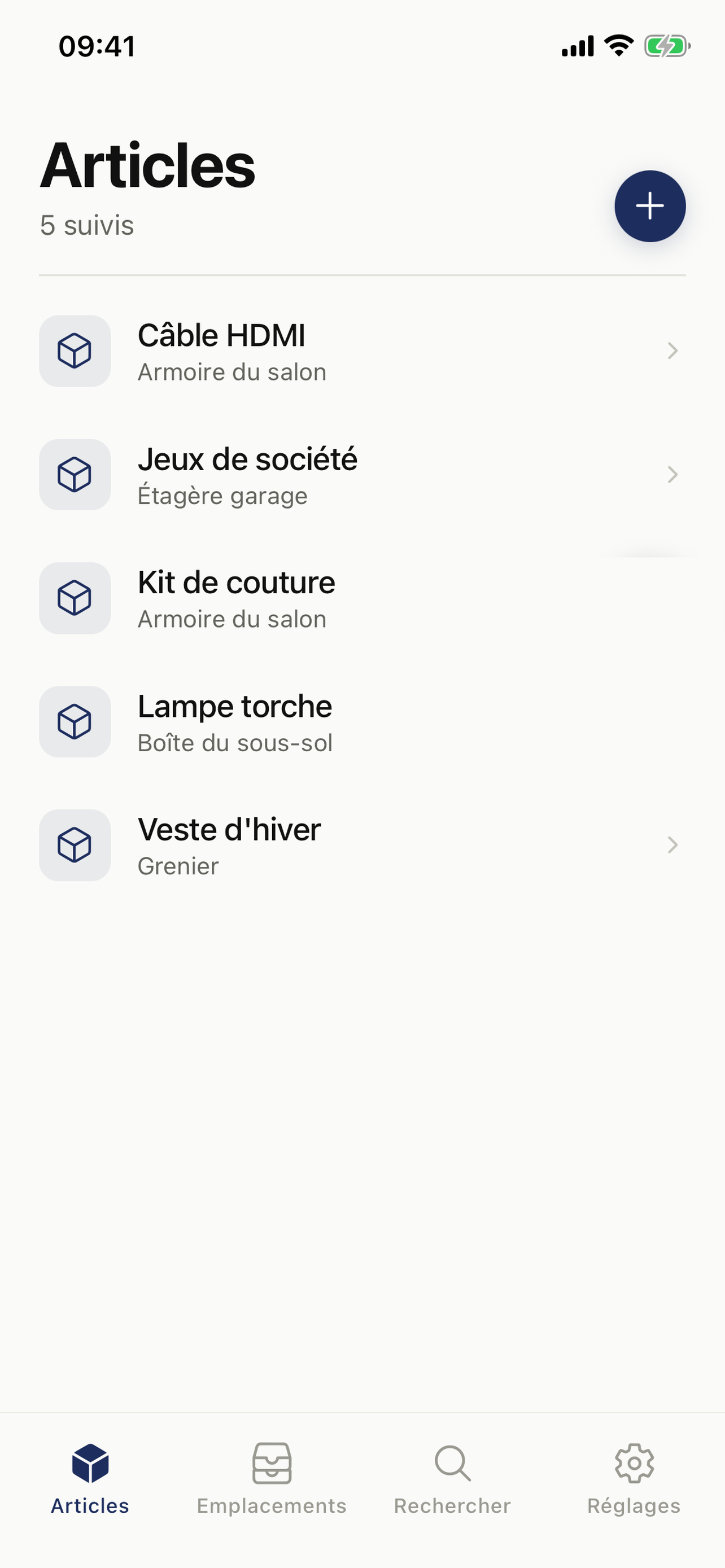 Tableau de bord